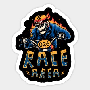 Race area Sticker